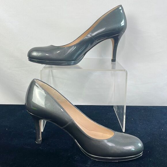 L.K. Bennett Pewter Pumps - Picture 1 of 10